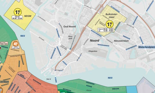 Parkeren Amsterdam Kaart Maken - Vogels